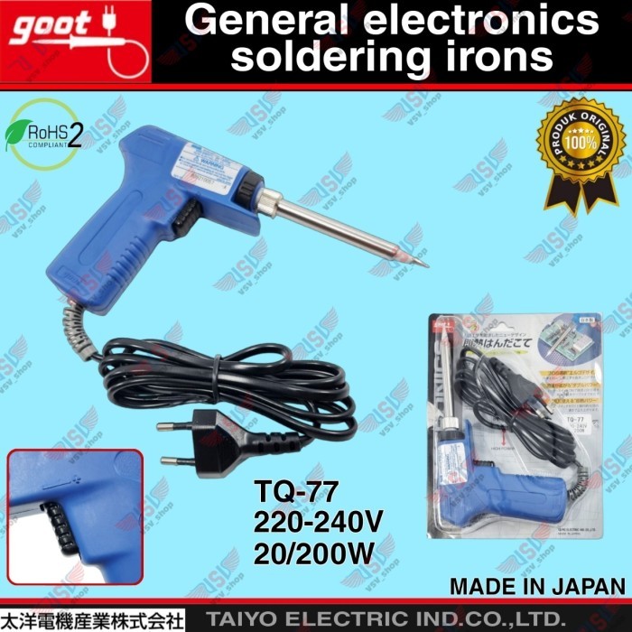 Goot solder TQ-77 / Solder Goot 200 Watt / Solder goot 20-200W