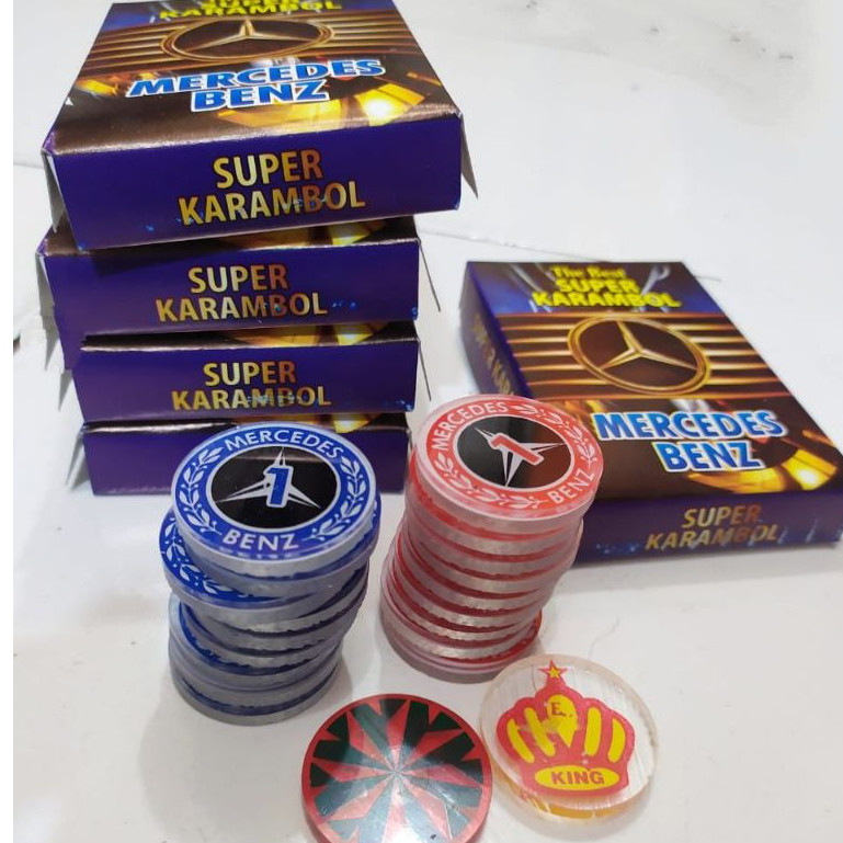 GALAXY FLORIST Biji Karambol - Koin Karambol Murah set Banyak Gambar Biji Karambol 3MM 5MM