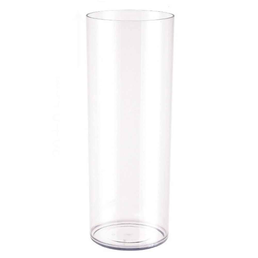 Hydroponic Plants Acrylic Cylinder Vase Fresh Flowers Shatterproof Transparent Flower Vase Durable C