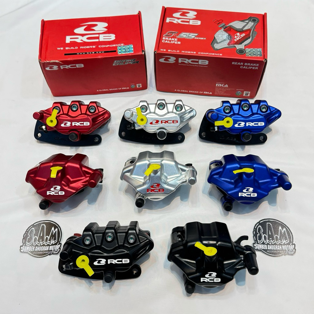 KALIPER RCB SET DEPAN BELAKANG PNP CRF150 & WR155 / CRF WR / CALIPER / REM CAKRAM / RACING BOY