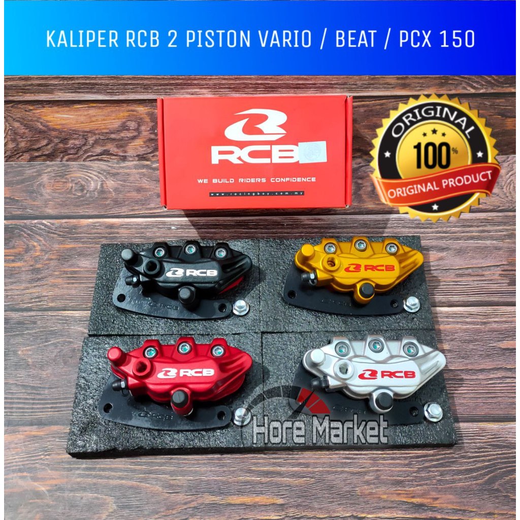 KALIPER RCB BEAT FI ESP DELUXE / VARIO 110 125 150 NEW OLD SCOOPY FI PRESTIGE KALIPER 2P 2 PISTON RC