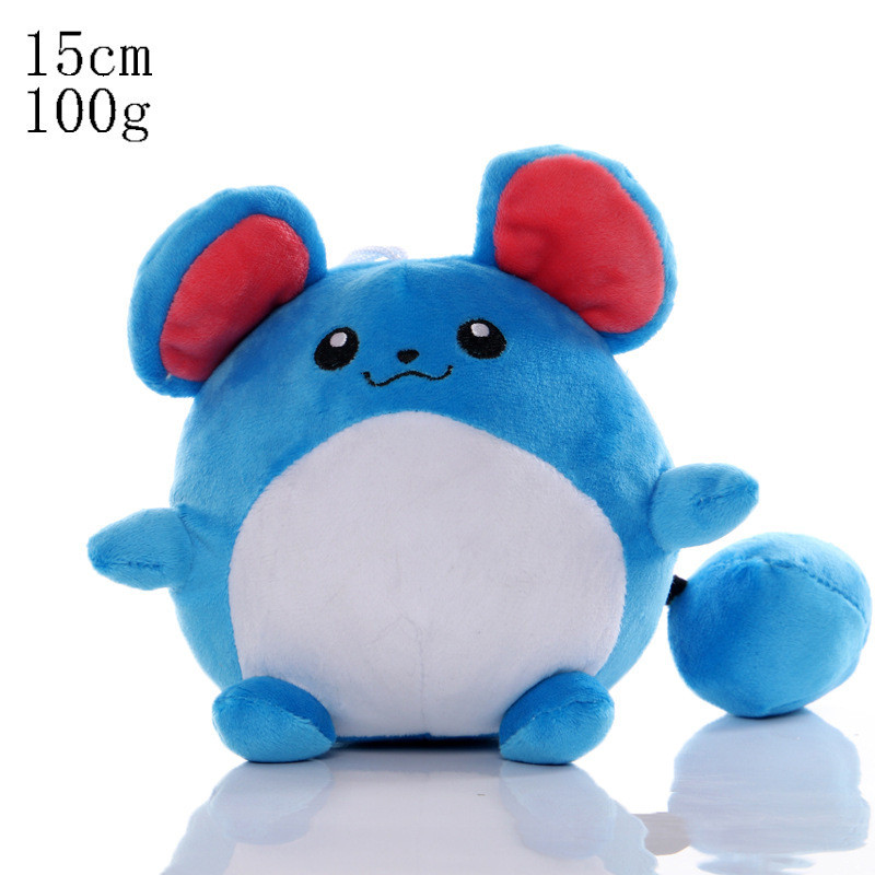 Pokemon Gengar Starmie Koffing Plushies Doll Pikau Plusle Minun Milotic Spheal Marill Latias Banette