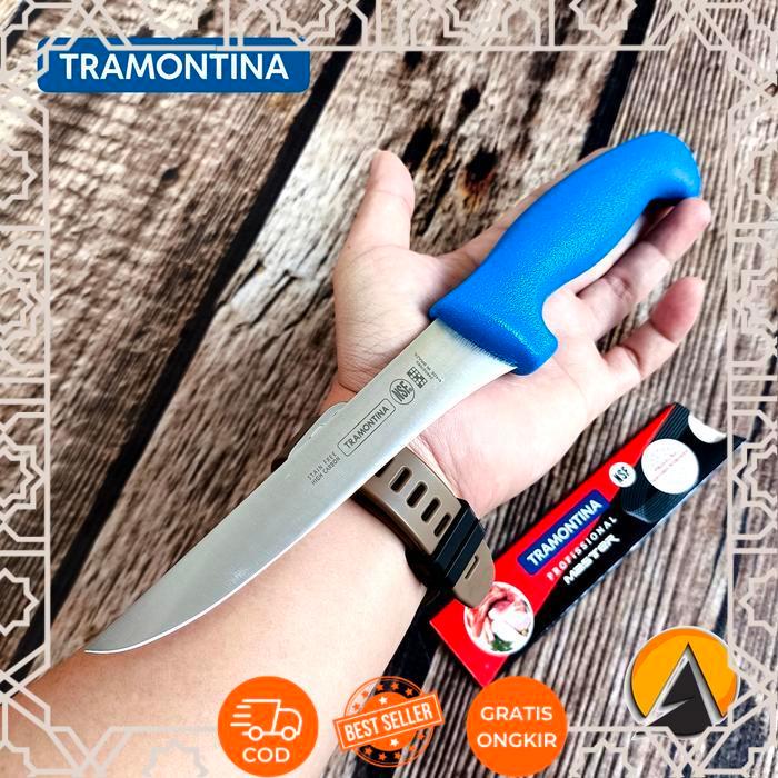 Pisau Boning Knife Seset Daging Tramontina Brazil 5" Orginal 24602/015 - Tanpa sarung -eclips