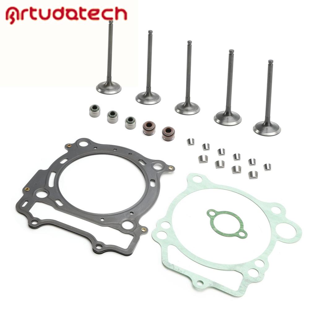 Cylinder Head Valves Gaskets Kit for Yamaha WR450F 2007-2015 YZ450F 2006-2009