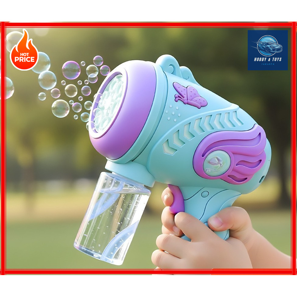 Mainan Anak Tembakan Gelembung KULOMI BUBBLE GUN UNICORN BUBBLE GUN Murah Bekasi Jakarta