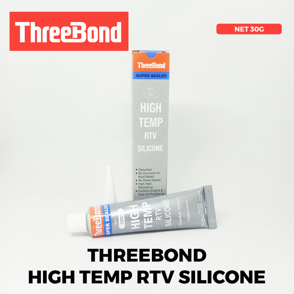 Lem Gasket Lem Paking ThreeBond tribon HITEMP RTV SILICONE Net 30gram