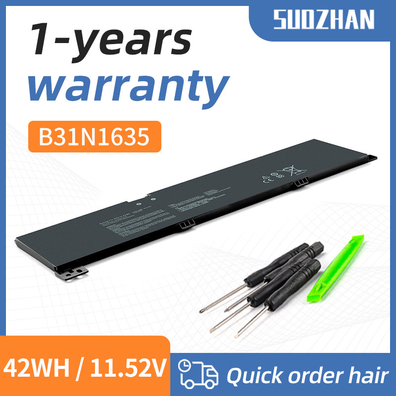 SUOZHAN New B31N1635 Laptop Battery For ASUS VivoBook Pro 17 A705U N705U A705UA X705U X705UA X705UB 