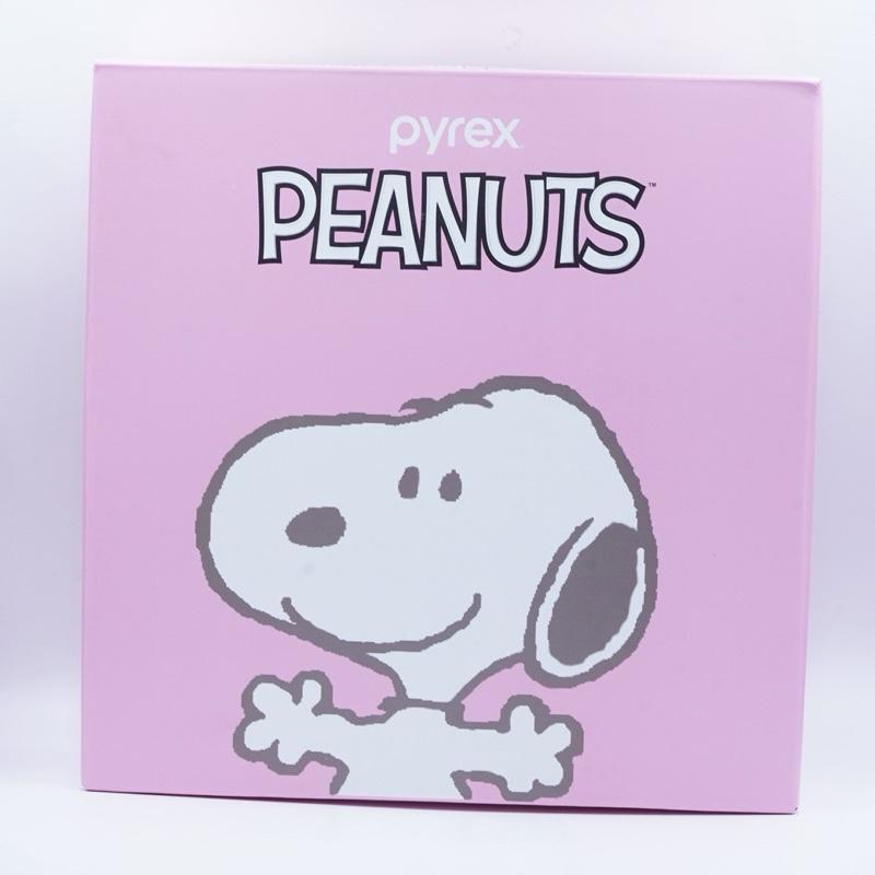 Pyrex Snoopy Peanuts Friends Set 3pcs Plate Dinner Plate Rice Bowl Piring Mangkok Mangkuk Peralatan 