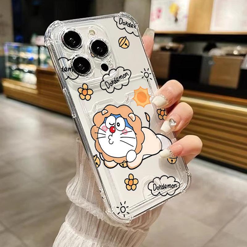 Casing For Iphone Case 11 13 6 6S 6Plus Plus 7 Plus8 8 SE 2020 2022 XR Transparent Shockproof Lucu D