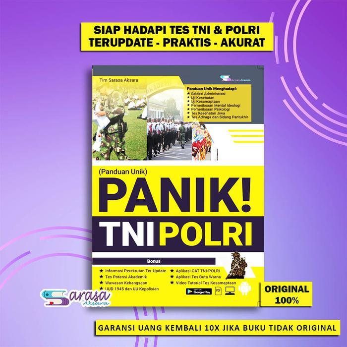 Buku Tes TNI POLRI - PANIK  (Panduan Unik) TNI POLRI 2023 2024