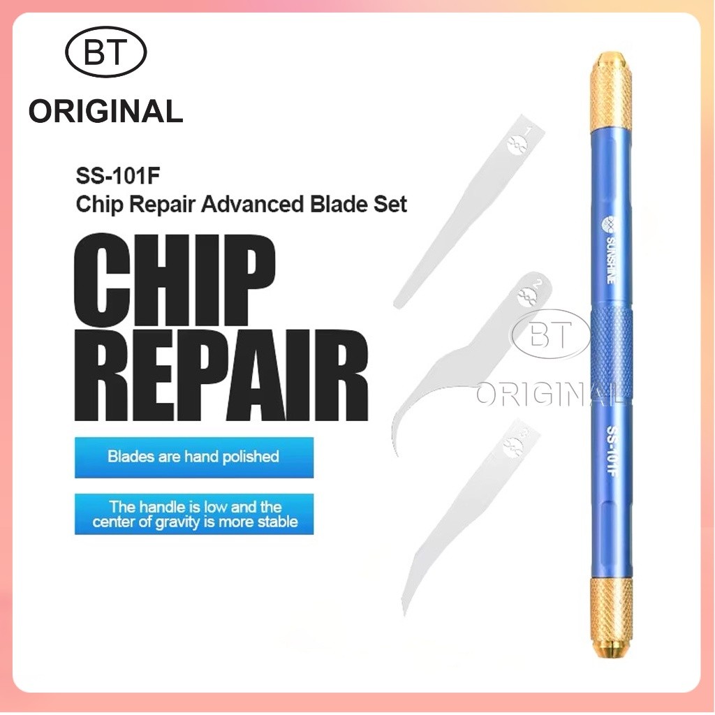 PISAU SET PERBAIKAN CHIP REPAIR BLADE SET SUNSHINE SS-101F 3IN1