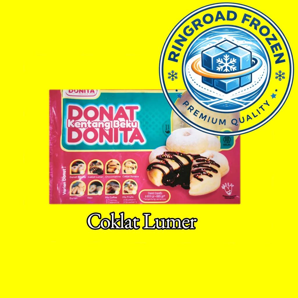 DONITA DONAT KENTANG ANEKA RASA 6 PCS