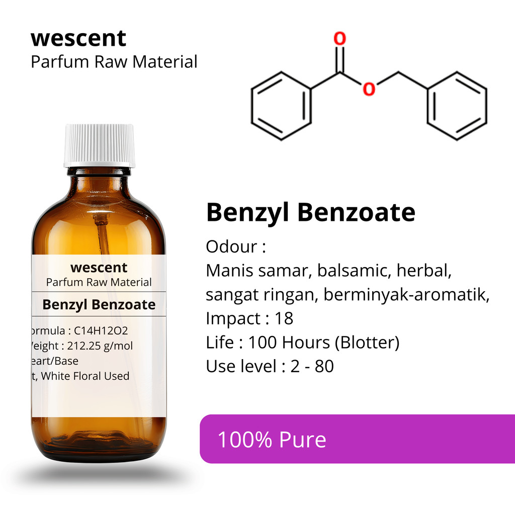 Aroma Chemical - Benzyl Benzoate Parfum Raw Material