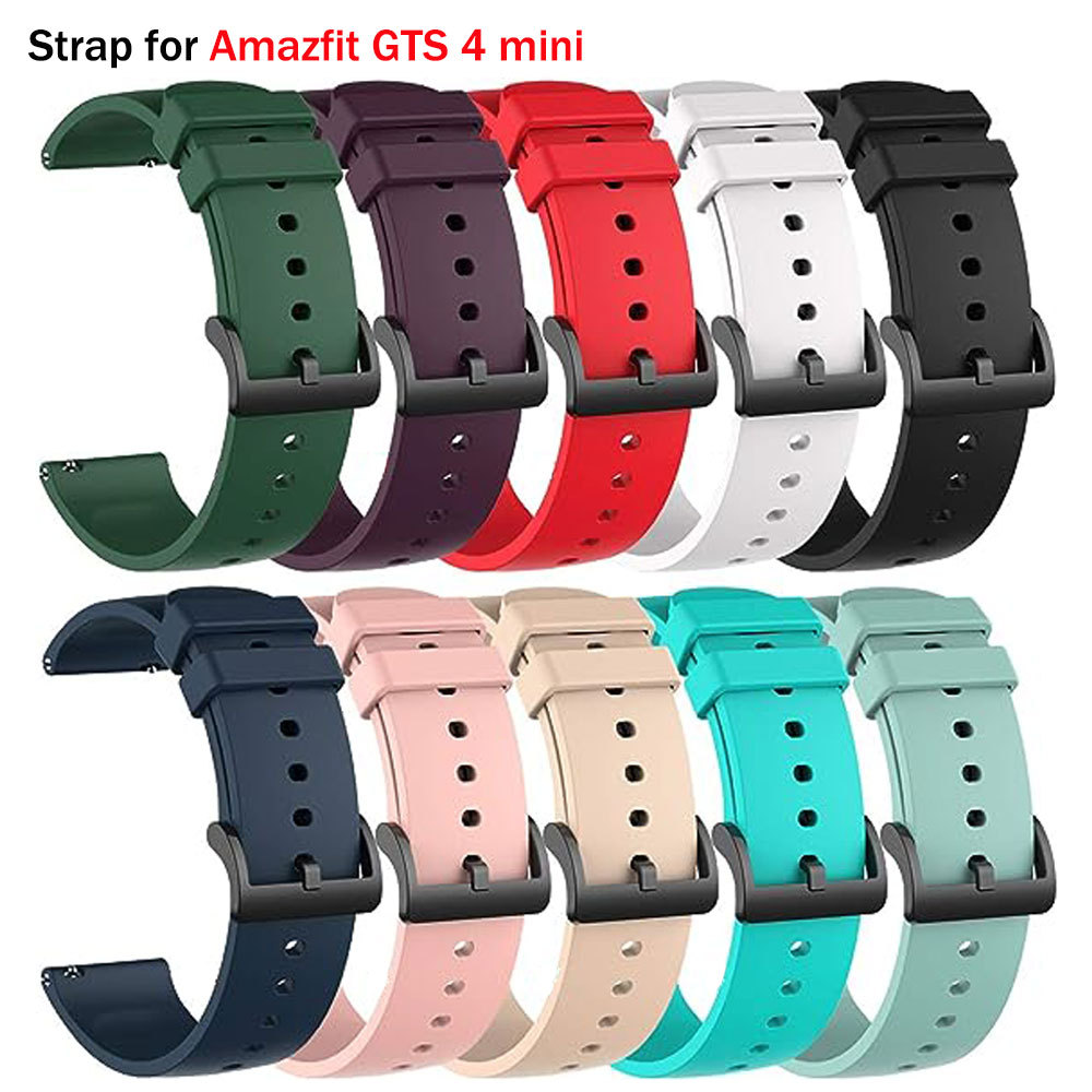 20mm band For Amazfit GTS 4 Mini SmartWatch Band For Amazfit GTS 2 mini Strap for Amazfit GTS 2 /GTS