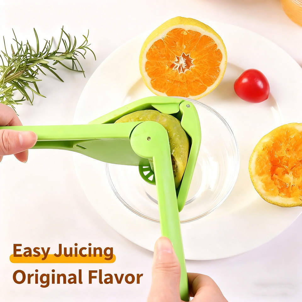 Manual Lemon Juicer, Foldable and Portable, Orange Juicer Clip, Hand-Pressed Juicer, Lemon Hand Pres