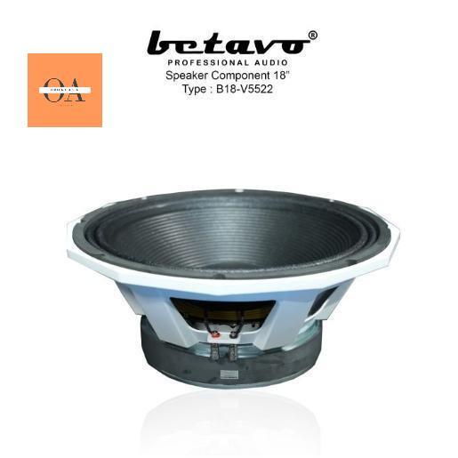 Speaker komponen Betavo B18-V5522 B18 V5522 White Series