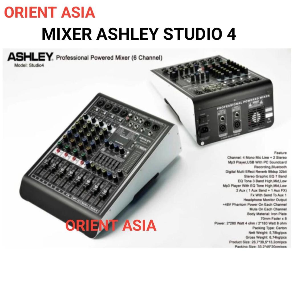 Mixer Ashley Studio 4 Mixer Power Ashley