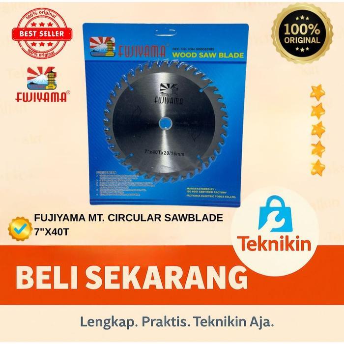 mata gergaji kayu 7inch / mata gergaji kayu 7x40t fujiyama