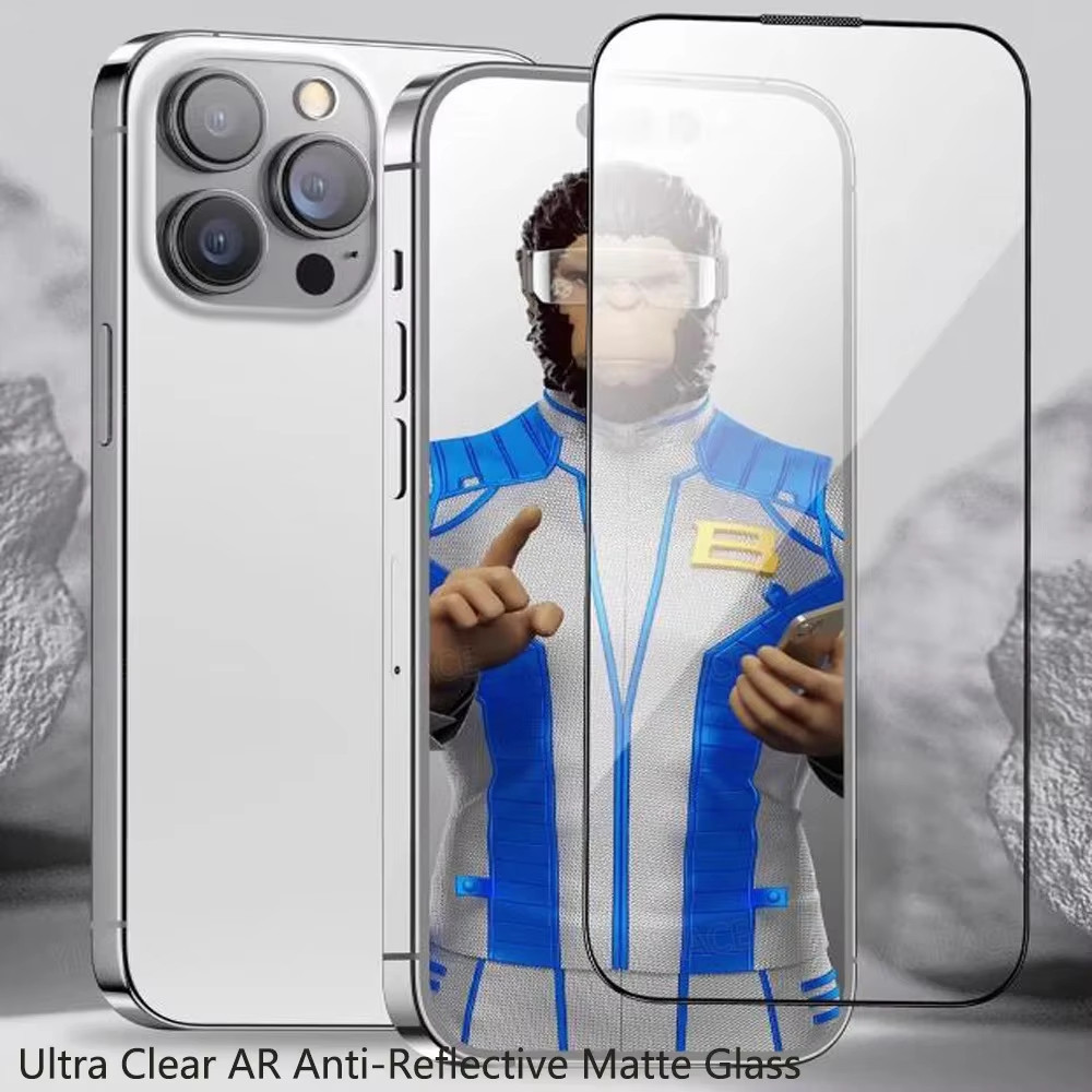 [ Anti Gores Bening iPhone XR ] Tempered Glass Clear Anti Reflection (AR) | Screen Protector Anti Pa
