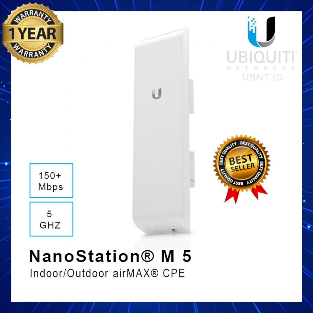 Ubiquiti NSM5 Nano Station M5 Outdoor 5Ghz Point To Point N