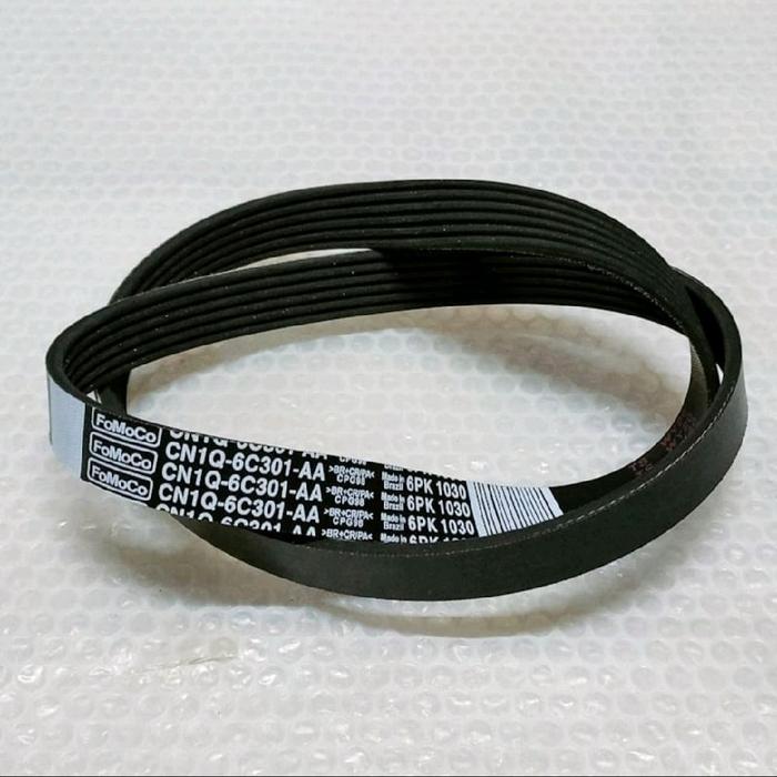 CN1Q6C301AA FAN BELT V BELT TALI KIPAS FORD ECOSPORT 6PK1030 - CN1Q6C301AA ONLINE SPAREPART MOBIL