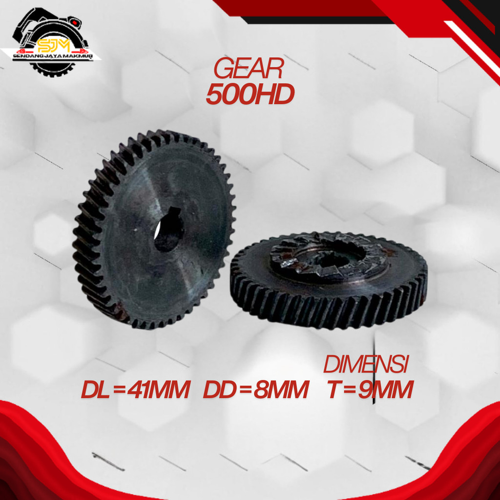 GEAR BOR 13MM 500HD  NRT - PRO