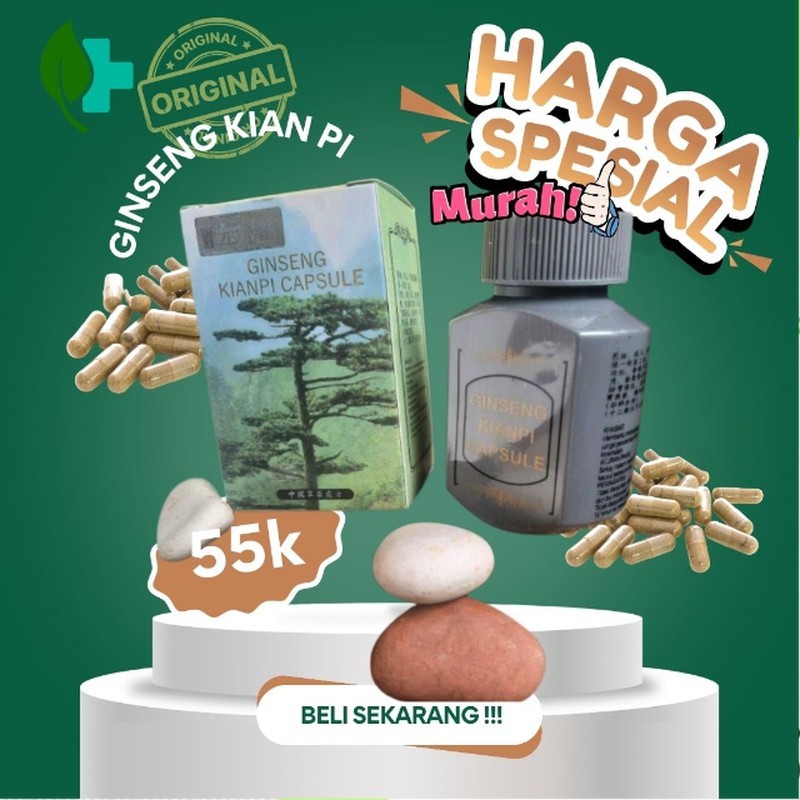 KIANPI - SANJAYA Buy it Order now Paling Banyak Di Cari - ( Kianpi Original ) Kapsuma Ginseng Gemuk 