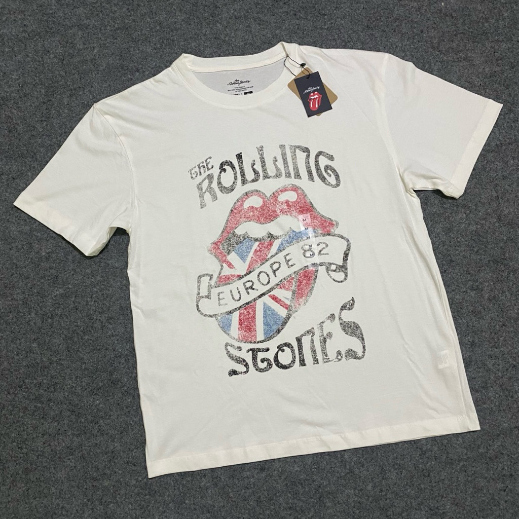 (COD) The Rolling Stones Europe 82 Kaos Band Original