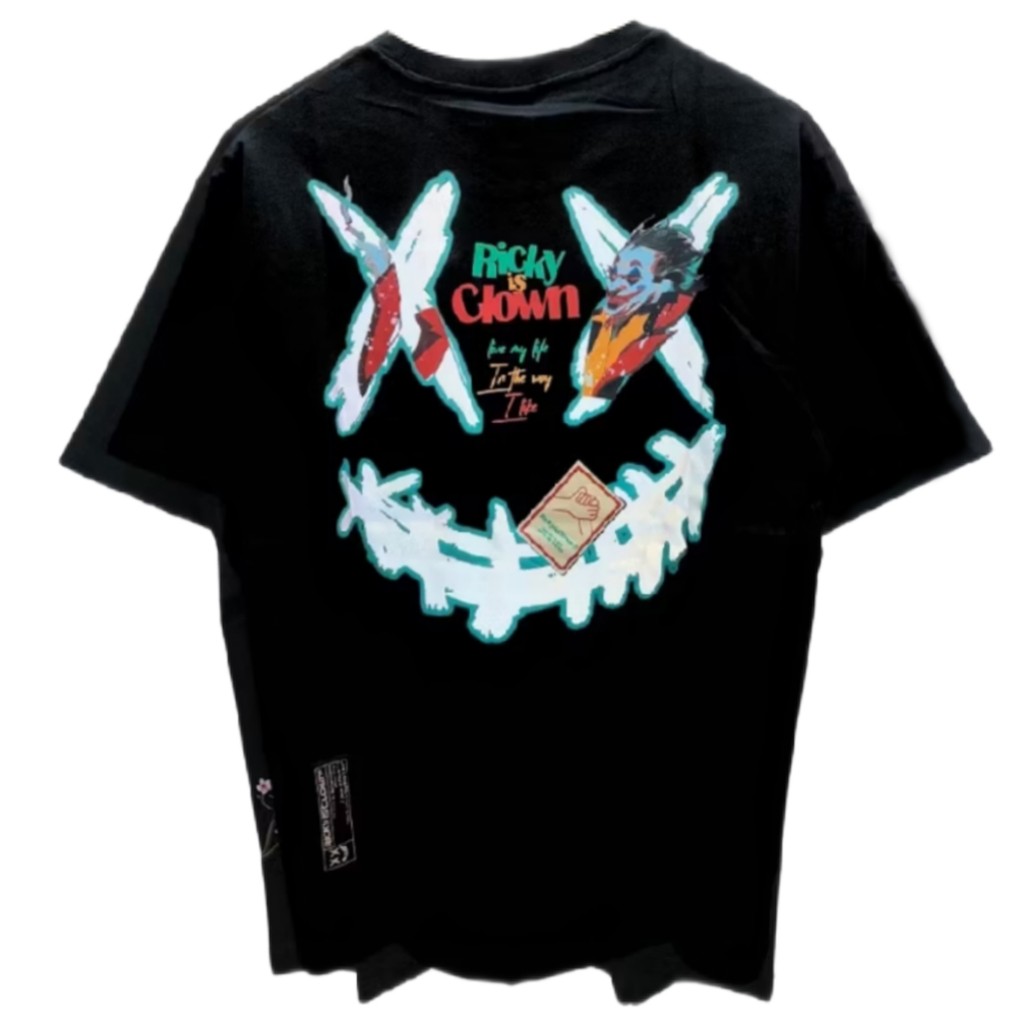 Ricky Is Clown Joker Reflective Black / Kaos Branded Original