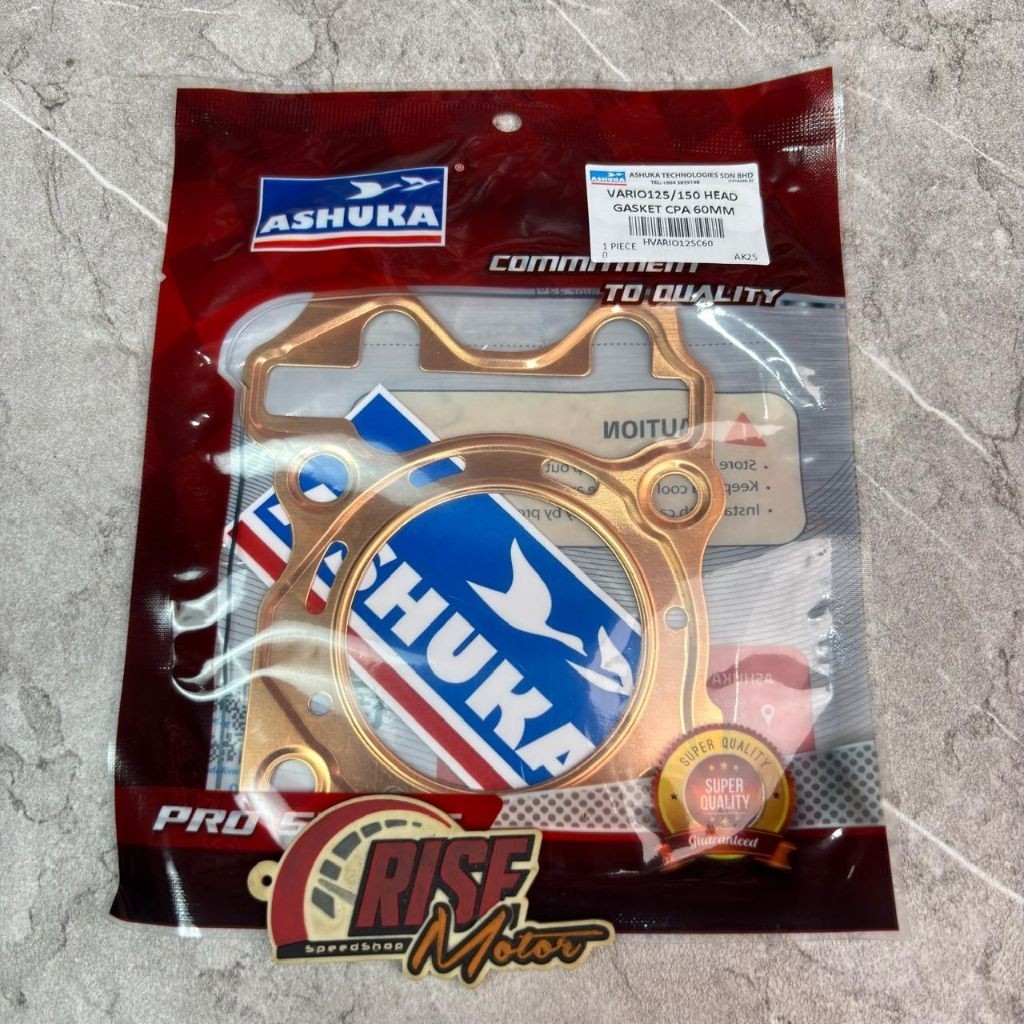 PAKING HEAD TEMBAGA ASHUKA PCX 150 VARIO 150 60 MM