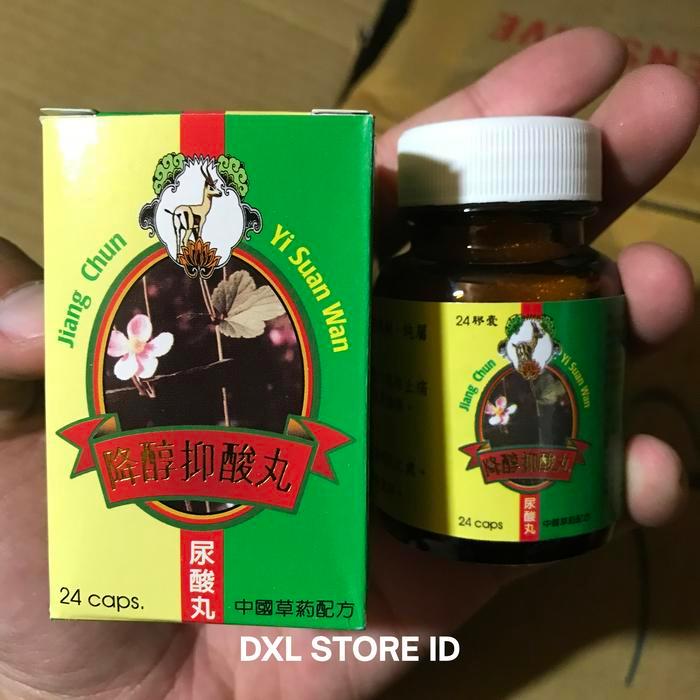JIANG CHUN YI SUAN WAN OBAT KOLESTROL ASAM URAT REMATIK NYERI SENDI