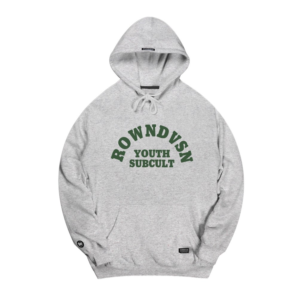 (New Art 12.12) Rown Division Official Pullover Hoodie - Rowndvsn Jaket Chrisa Misty