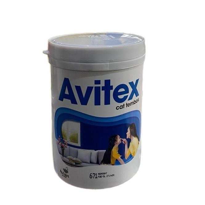 Cat Tembok Avitex 1 Kg Interior Plafon Gypsum Warna Putih Super White Hitam Tinting Avian Brands Ant