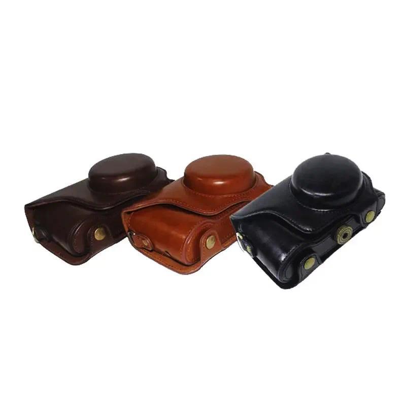 PU Leather Camera Case For Samsung GALAXY EK-GC100 GC100 GC200 EK-GC-200 gital Camera Protective Bag