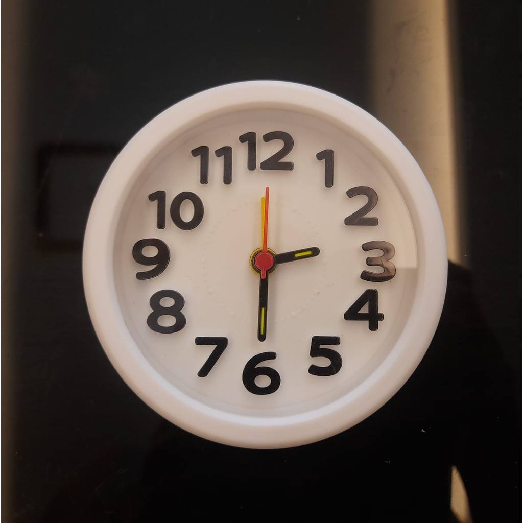 Jam Beker Polos 704 / Jam Weker Doff / Jam Alarm / Jam Tidur Alarm / Jam Meja