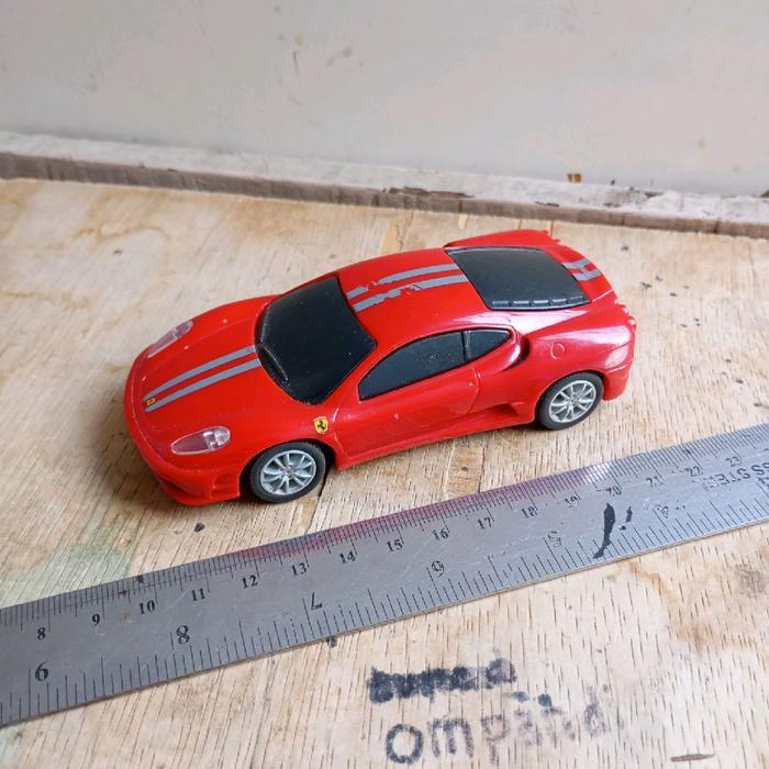 miniatur mobil Ferrari 430 v power 1/38 GG99