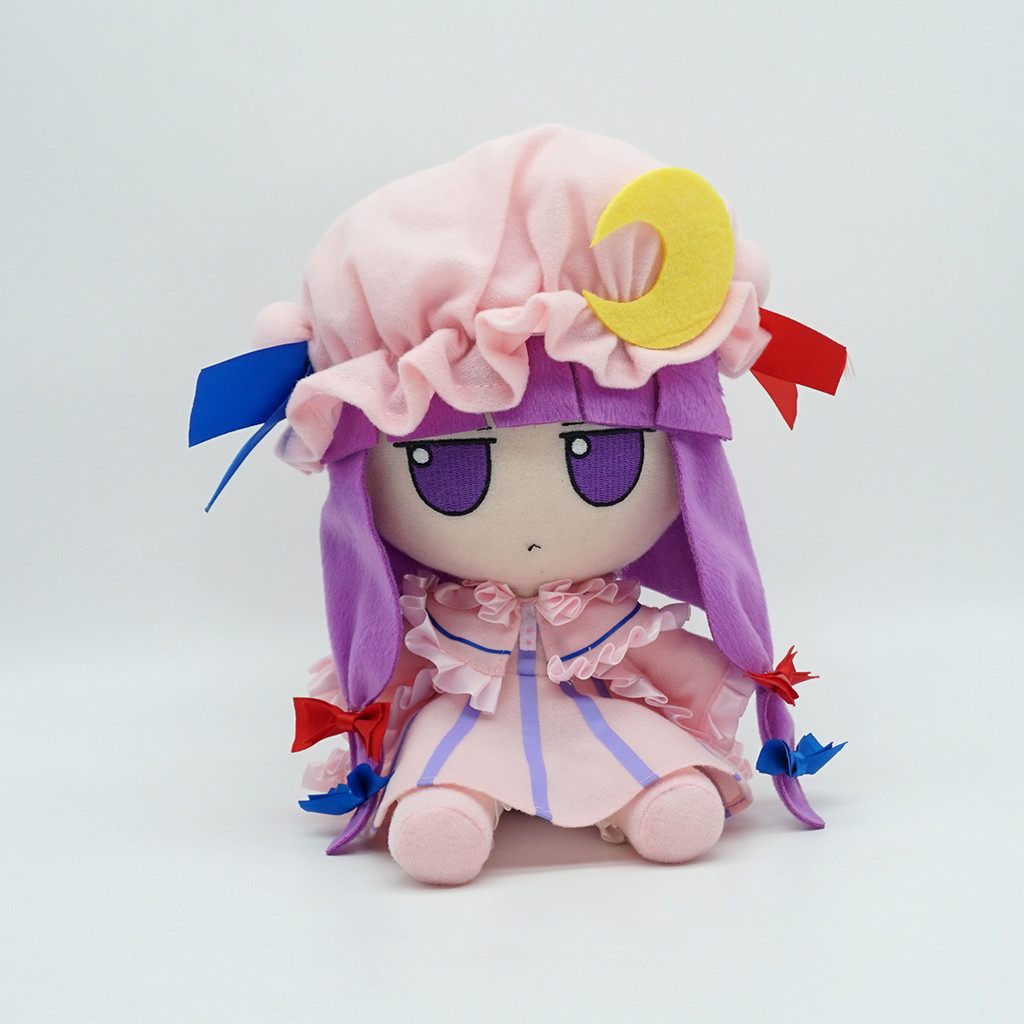 Lovely Plush In Stock fumo×fumo TouHou Project Patchouli Knowledge Stuffed Doll Kawaii Gift Shipping
