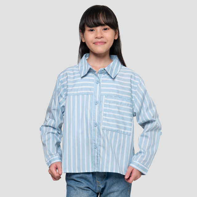 Nevada Salur Kantong Bobok Kemeja Anak Perempuan 123105032
