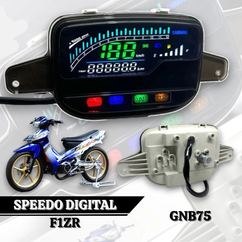 (rinaprasetyolaris) Speedometer Digital Yamaha 110 Fiz R F1ZR FIZR V