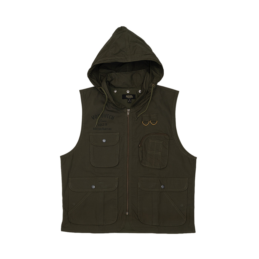 Von Dutch Vest 1589 Army Green