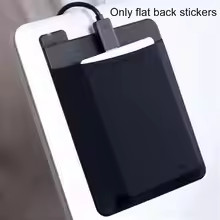 Self Adhesive Laptop Rear Storage Bag for Mouse Digital Hard Drive Pen Pocket Pouch Laptop Accessori