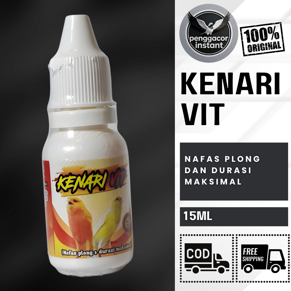 Kenari VIT Vitamin Burung Kenari Nafas plong durasi maksimal Suplemen Burung