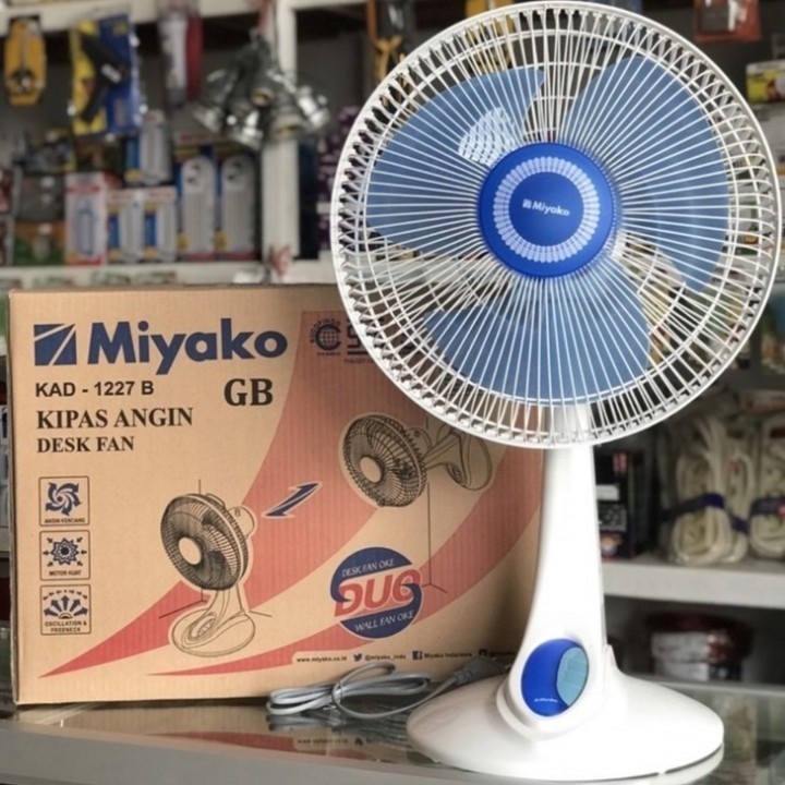DESK FAN KAD 1227 B/GB MIYAKO