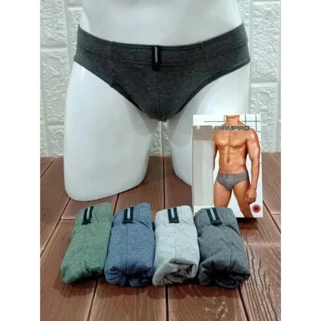 TERMURAHHH  [3 PCS] CD Pria Reguler Champiro 0312 Dewasa, Celana Dalam Laki-laki Remaja