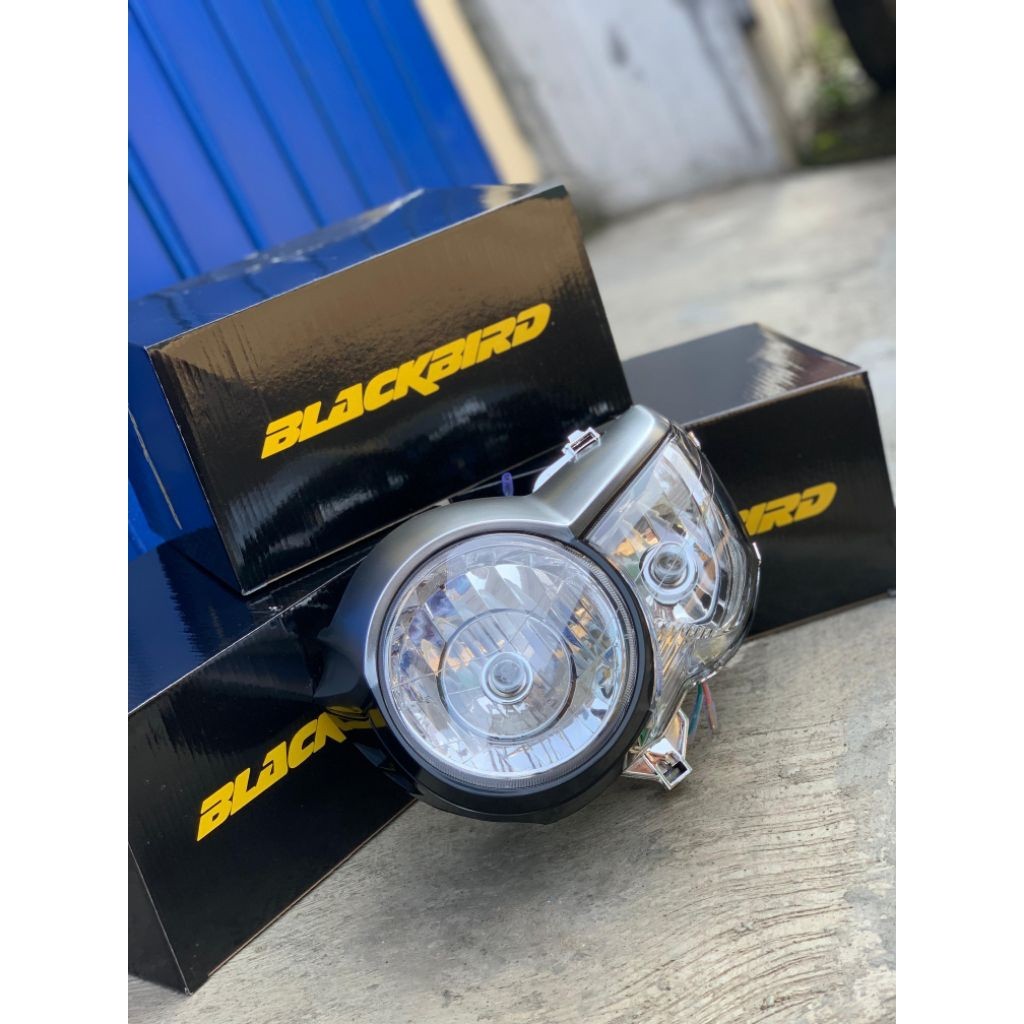 REFLEKTOR LAMPU DEPAN TIGER PECE BLACKBIRD PERSIS ORI
