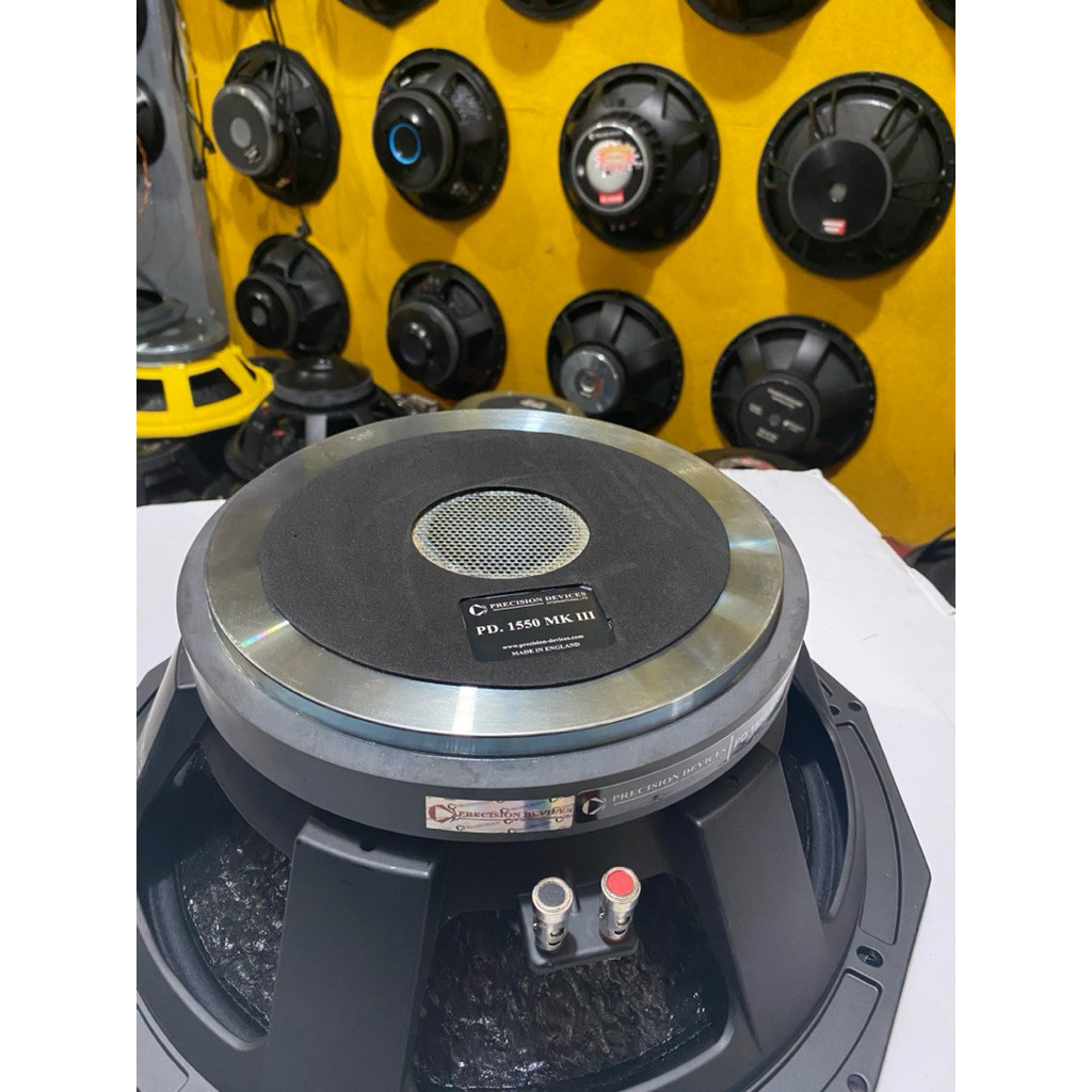 Speaker Pd 1550 Spiker Komponen Precision Devices 15 Inch Daun kulit jeruk