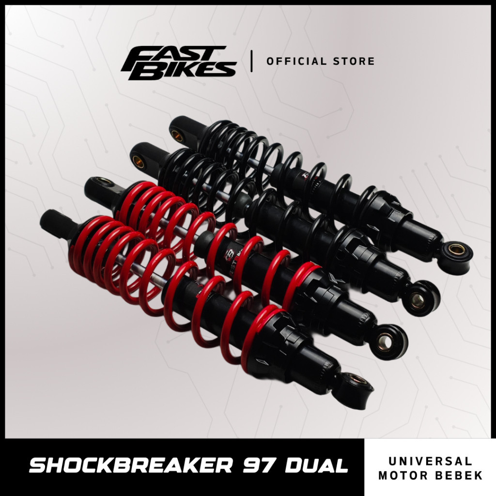 Fastbikes - Shockbreaker Bebek Non Tabung Universal Bebek Supra Jupiter RX Revo Tiger King 97