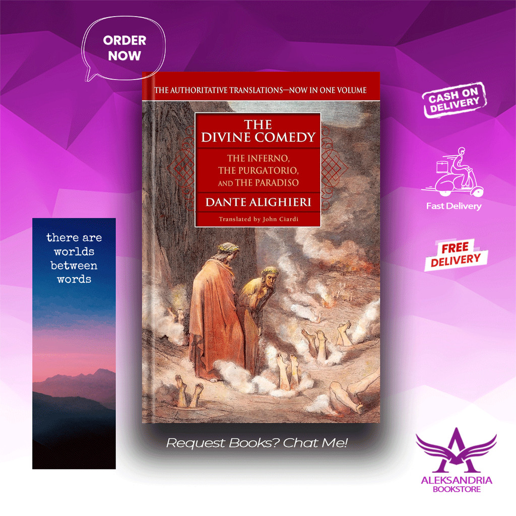 Paket Bundling Dante The Divine Comedy (The Inferno, The Purgatorio, and The Paradiso) By Dante Alig
