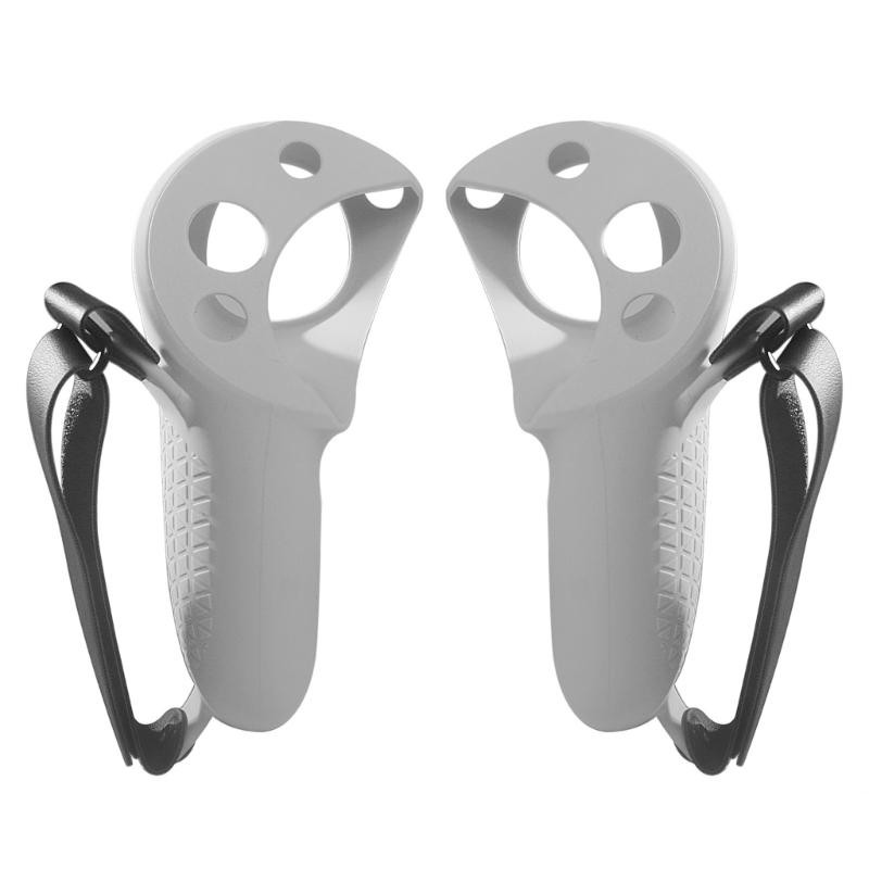 Q5WA Comfort Silicone Cover Professional Controller Grips for Quest Controller Bracket Handle Shells