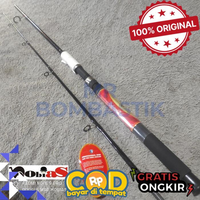 joran pancing carbon 702MH  blue fox B expert 210 - 702MH -bomb